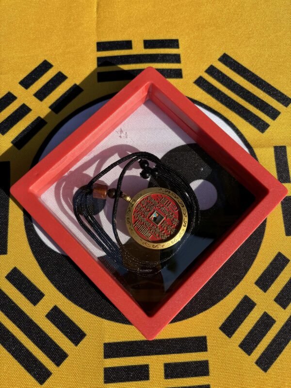 诸事顺遂平安扣挂坠礼盒 - 道家传统开运饰品 辟邪招财护身符 商务馈赠亲友祝福 随身佩戴平安吉祥挂件